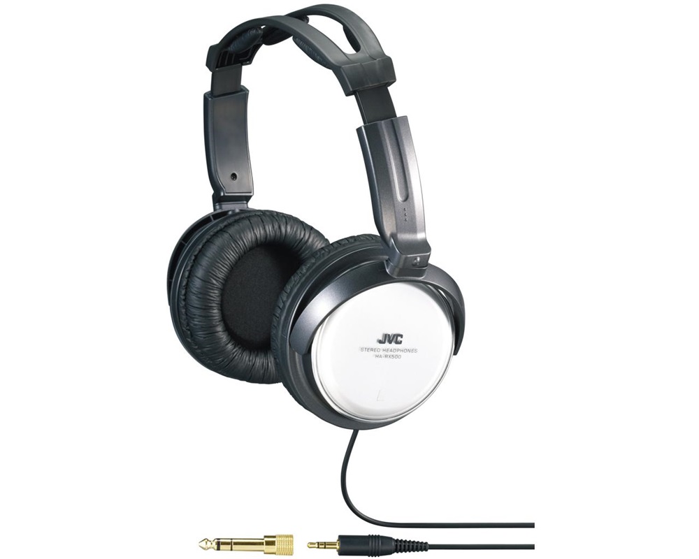 JVC HA-RX500 vezetékes fekete fejhallgató