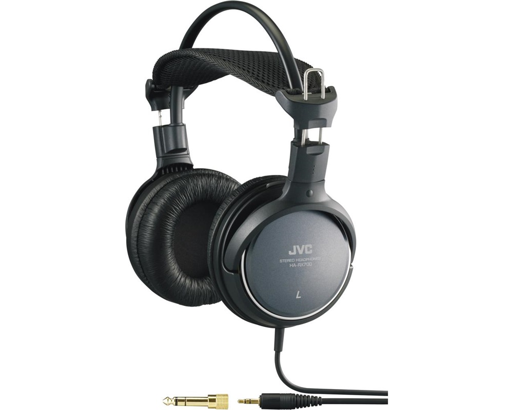 JVC HA-RX700 vezetékes fekete fejhallgató