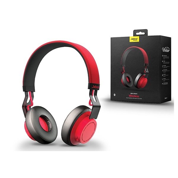Jabra JB-090 Move Bluetooth piros fejhallgató