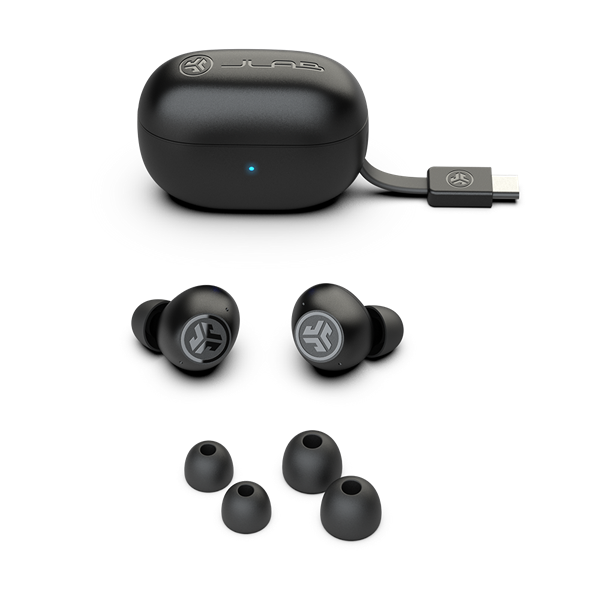 Jlab Go Pop ANC True Wireless Bluetooth fekete fülhallgató