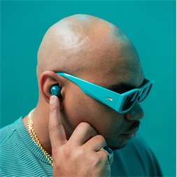 Jlab Go Pop ANC True Wireless Bluetooth pávakék fülhallgató