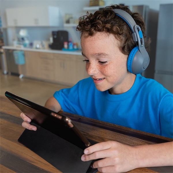 Jlab JBuddies Studio 2 Kids kék-szürke vezeték nélküli gyerek fejhallgató