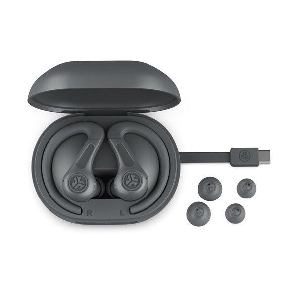 Jlab JBuds Sport ANC 4 True Wireless Bluetooth grafitszürke fülhallgató