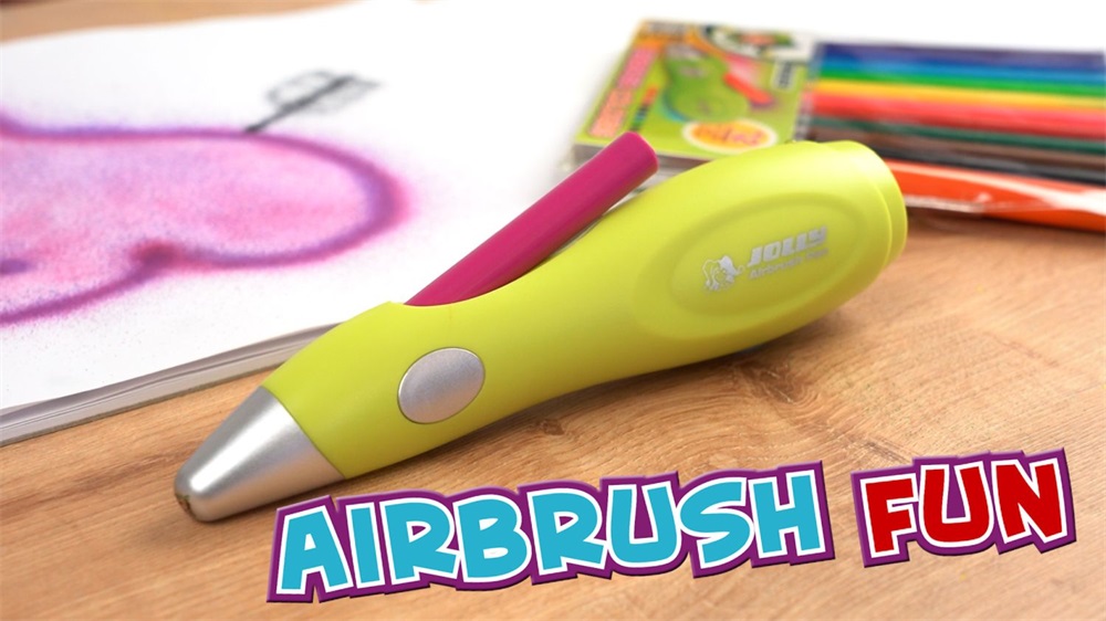 Jolly Airbrush Fun 12 patronos airbrush készlet