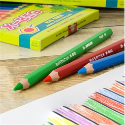 Jolly X-Big extra vastag 12 darabos színesceruza készlet