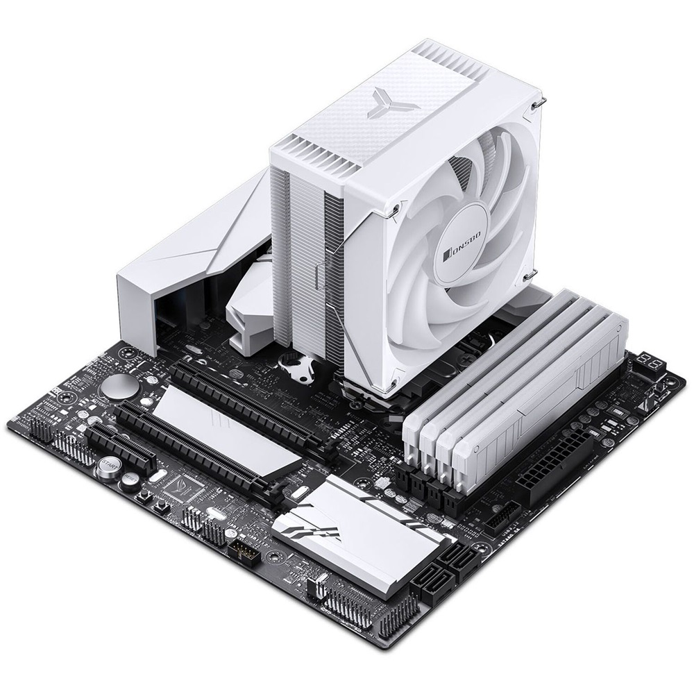 Jonsbo CR-1000MAX 120mm ARGB fehér processzor hűtő