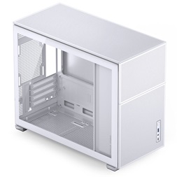 Jonsbo D31 MESH mATX edzett üveg fehér ház