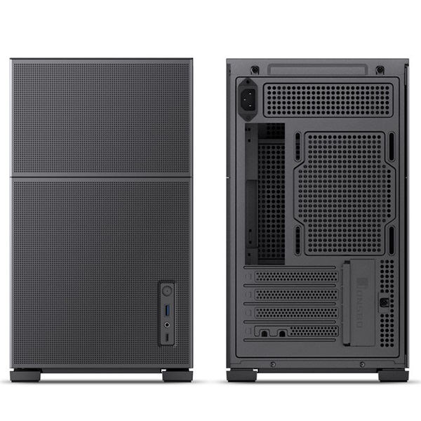 Jonsbo D31 MESH mATX edzett üveg fekete ház