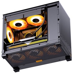 Jonsbo D32 STD Hálós mATX fekete ház