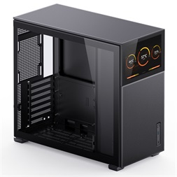 Jonsbo D41 ATX MESH kijelzős edzett üveg fekete ház