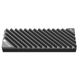 Jonsbo M.2-3 NVMe szürke SSD hűtőborda