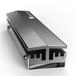 Jonsbo M.2 GREY NVMe szürke SSD hűtőborda