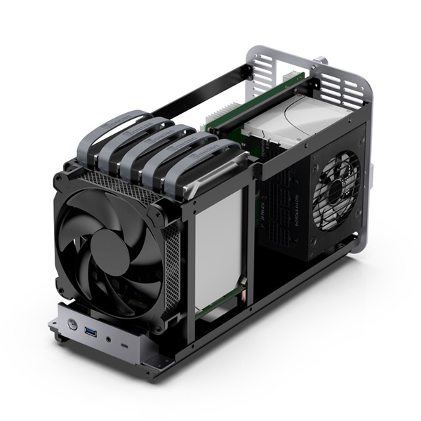 Jonsbo N1 ITX Alu szürke ház