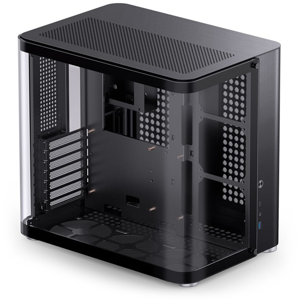 Jonsbo TK-2 2.0 ATX edzett üveg fekete ház