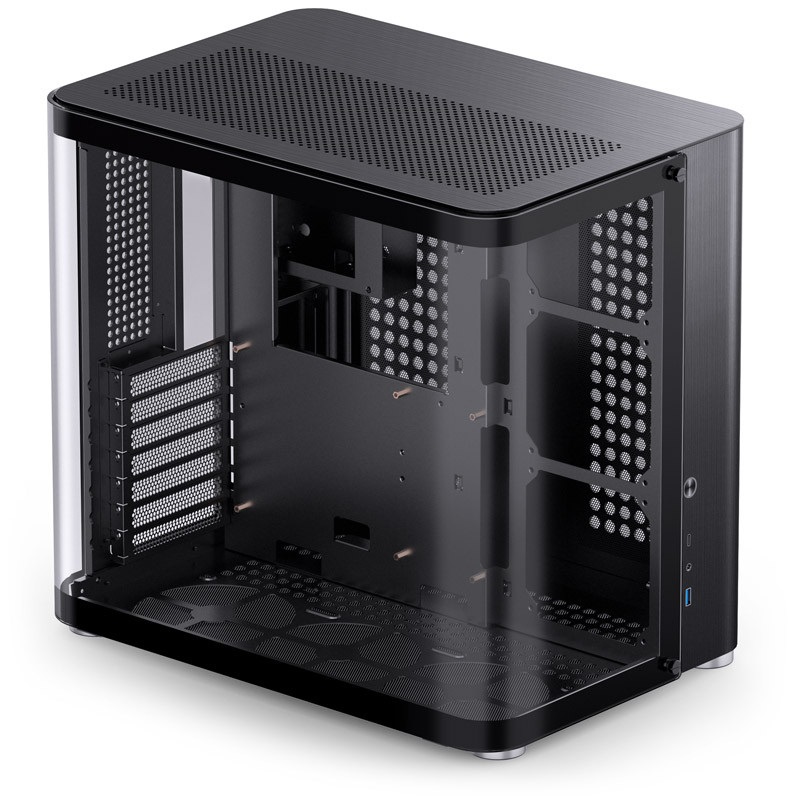 Jonsbo TK-2 2.0 ATX edzett üveg fekete ház