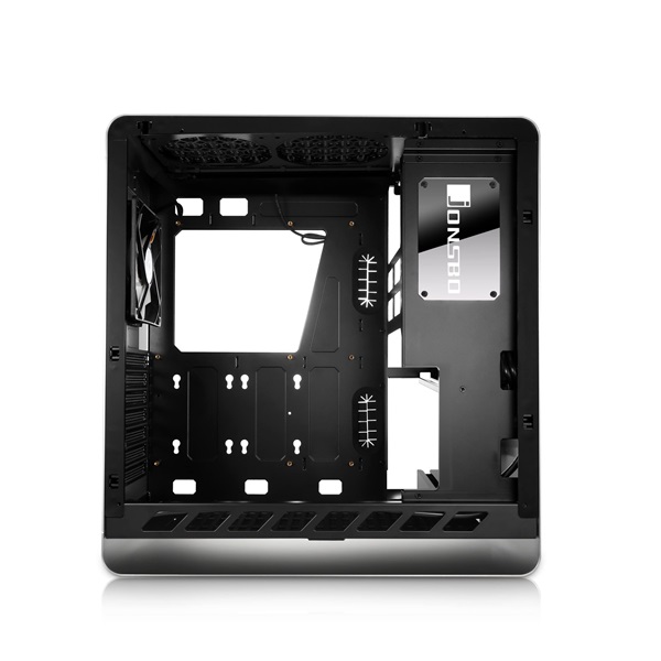 Jonsbo UMX4 ATX ezüst edzett üveg ház
