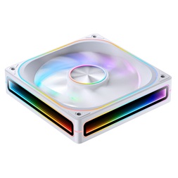 Jonsbo ZA-120 120mm PWM ARGB fehér ventilátor