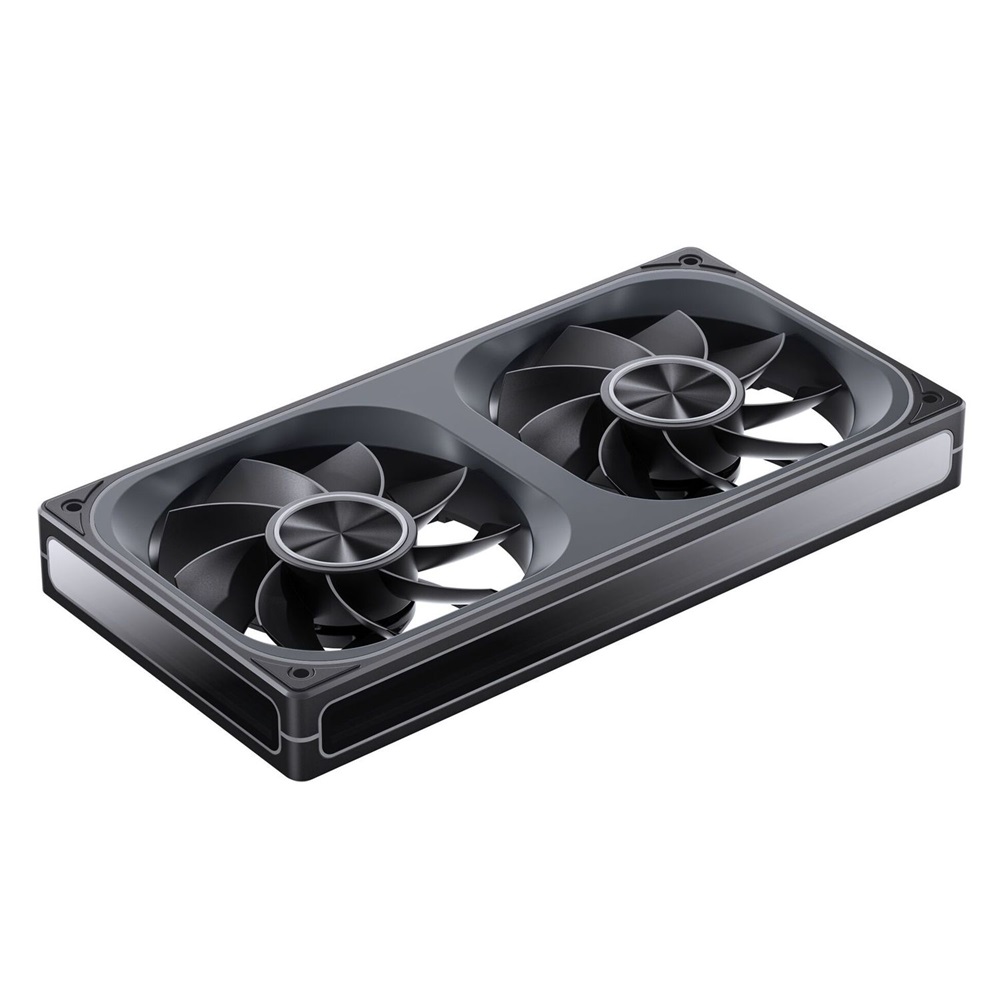 Jonsbo ZA-240 Infinity Mirror 240m PWM ARGB (fordított légáram) fekete ventilátor