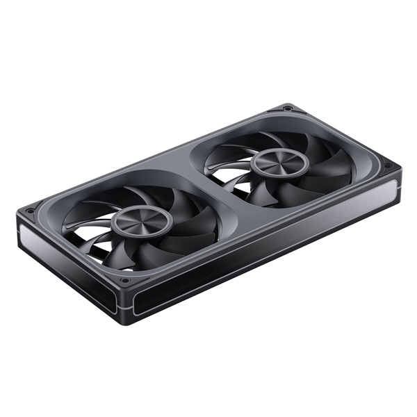 Jonsbo ZA-240 Infinity Mirror 240mm PWM ARGB fekete ventilátor