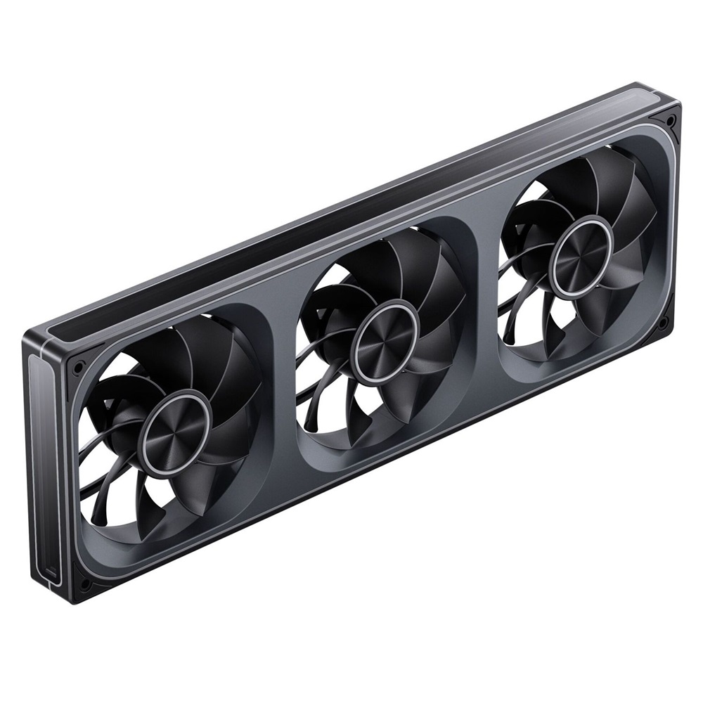 Jonsbo ZA-360 360mm PWM ARGB (fordított légáram) fekete ventilátor