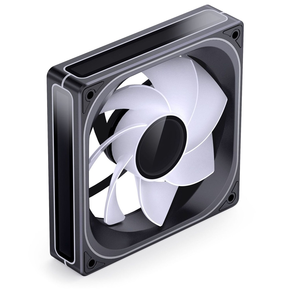 Jonsbo ZB-120 120mm PWM ARGB (fordított légáram) fekete ventilátor
