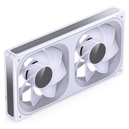 Jonsbo ZB-240 Infinity Mirror 240mm PWM ARGB (fordított légáram) fehér ventilátor