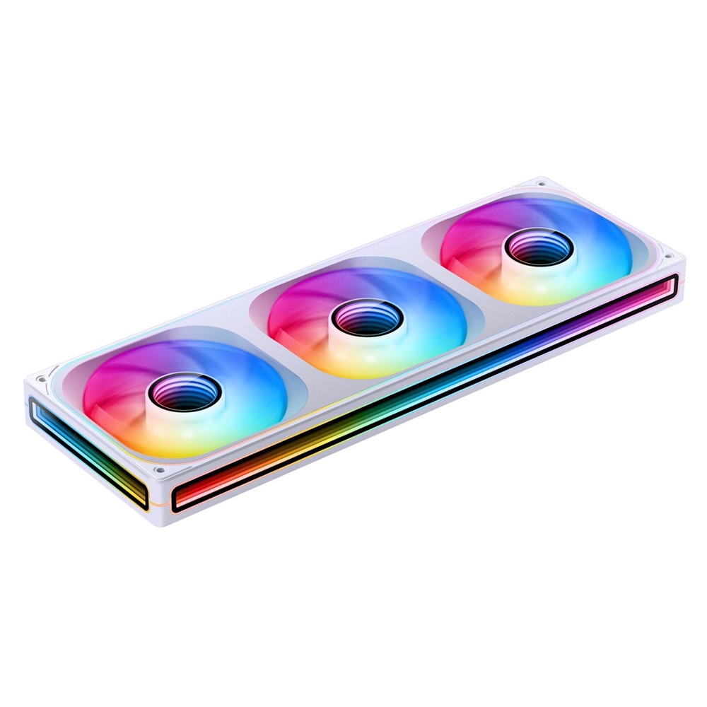 Jonsbo ZB-360 360mm PWM ARGB (fordított légáram) fehér ventilátor