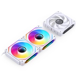Jonsbo ZL-120W 3db 120mm PWM ARGB fehér ventilátor