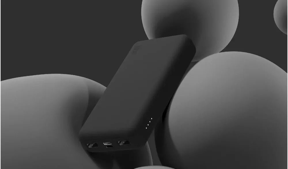 Juice JUI-PBANK-MAX-20000MA-ECO-BLK MAX 20000mAh 20W fekete power bank