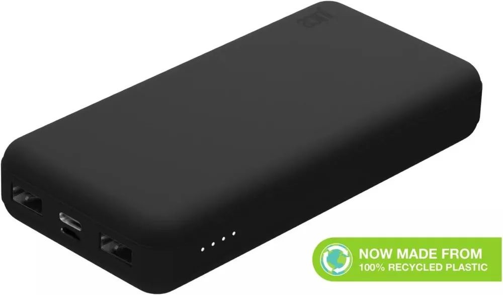 Juice JUI-PBANK-MAX-20000MA-ECO-BLK MAX 20000mAh 20W fekete power bank