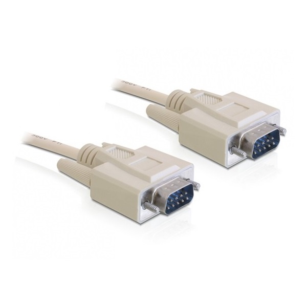 Delock 82981 2m RS-232 - Sub - D9 apa/apa kábel