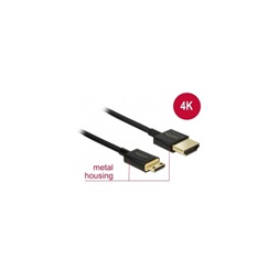 Delock 84776 1m High Speed HDMI-A - miniHDMI-C kábel Ethernettel