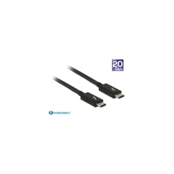 Delock 84845 1m 5A Thunderbolt 3 (20 Gb/s) USB-C passzív kábel