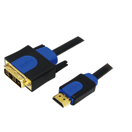 LogiLink CHB3101 1m HDMI-DVI kábel