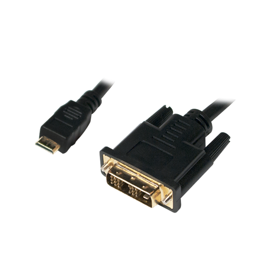 LogiLink CHM002 1m mini HDMI-DVI-D kábel