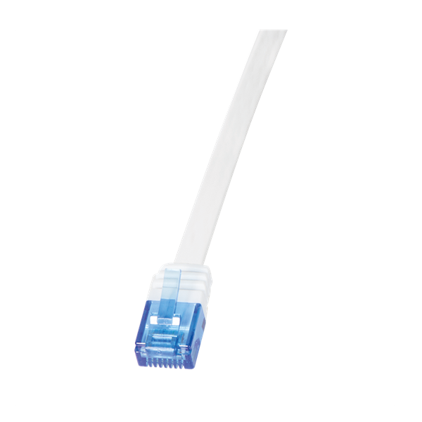 LogiLink CP0133 0,5m fehér Cat5e lapos patch kábel