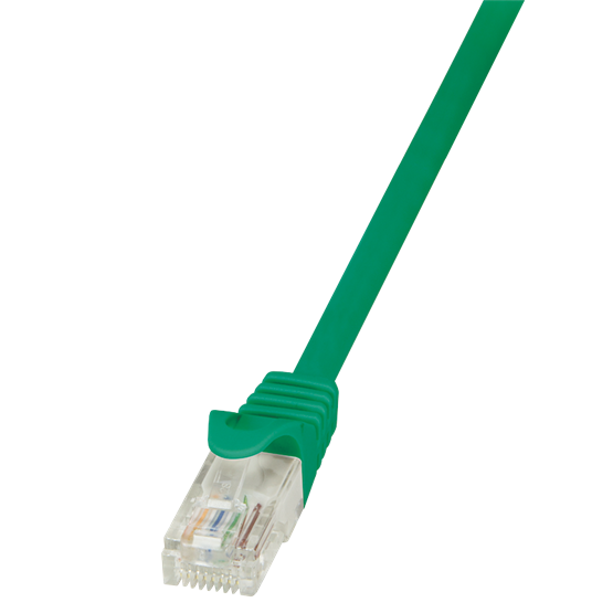 LogiLink CP1015U 0,25m zöld Cat5e UTP patch kábel