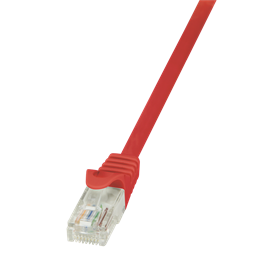 LogiLink CP1024U 0,5m piros Cat5e UTP patch kábel