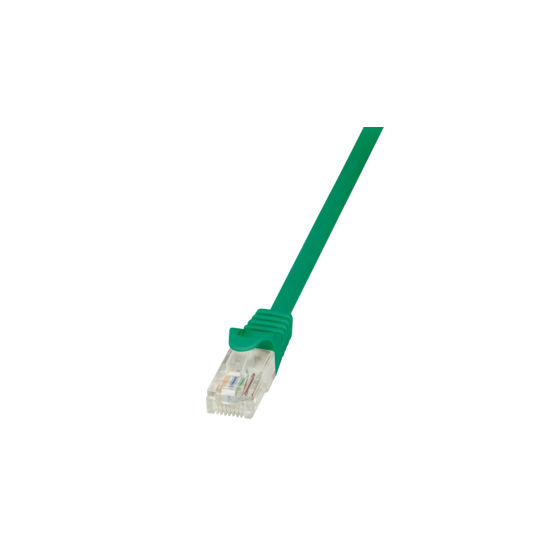LogiLink CP1025U 0,5m zöld Cat5e U/UTP patch kábel