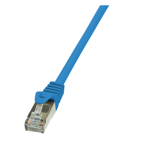 LogiLink CP1026S 0,5m kék Cat5e F/UTP patch kábel