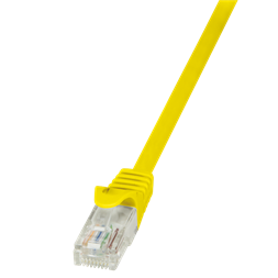 LogiLink CP1027U 0,5m sárga Cat5e UTP patch kábel