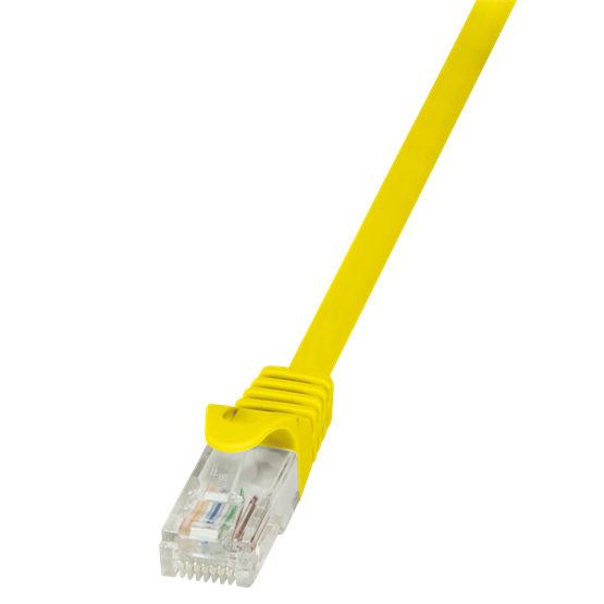 LogiLink CP1027U 0,5m sárga Cat5e UTP patch kábel