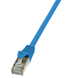 LogiLink CP1036S 1m kék Cat5e F/UTP patch kábel