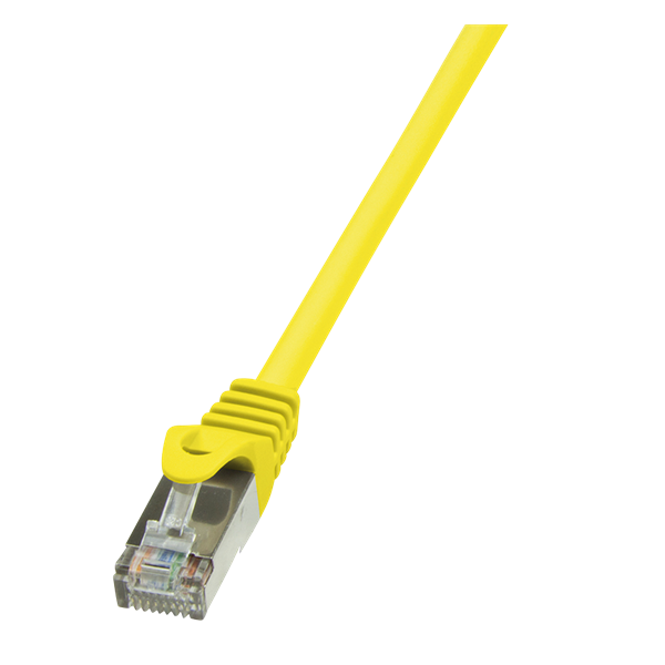 LogiLink CP1037S 1m sárga Cat5e F/UTP patch kábel