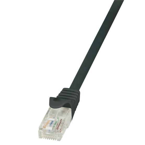 LogiLink CP1053U 2m fekete Cat5e UTP patch kábel