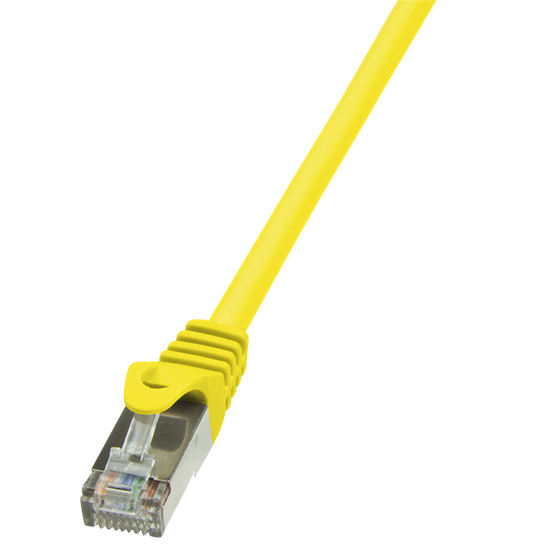 LogiLink CP1057S 2m sárga Cat5e F/UTP patch kábel