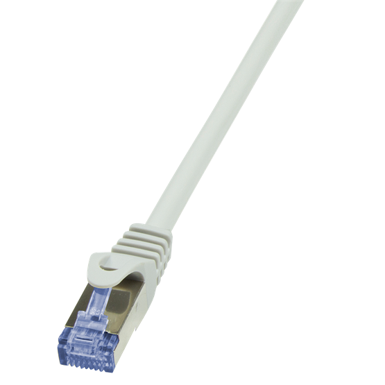 LogiLink CQ3092S 10m szürke Cat6A S/FTP patch kábel