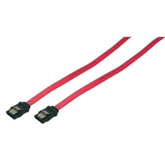 LogiLink CS0009 0,3m piros 2x apa S-ATA kábel