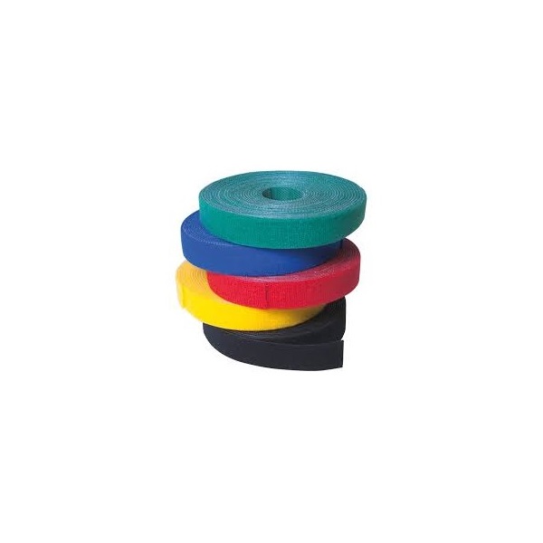 LogiLink KAB0052 400x16mm piros vágható tépőzáras kábelkötegelő