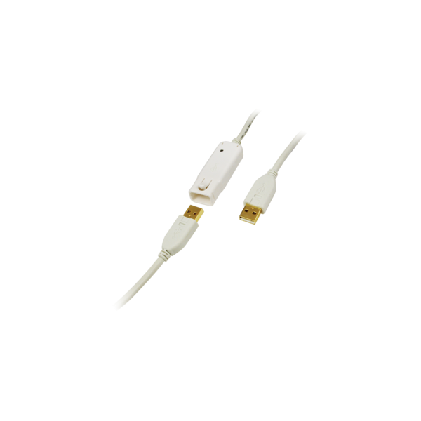 LogiLink UA0092 12m USB2.0-ás hosszabbító kábel